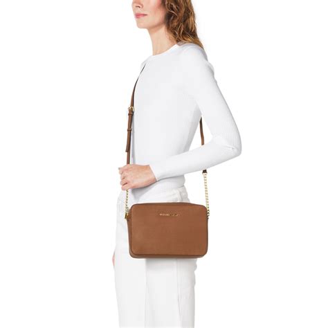 michael kors satchel saffiano|michael kors large saffiano crossbody.